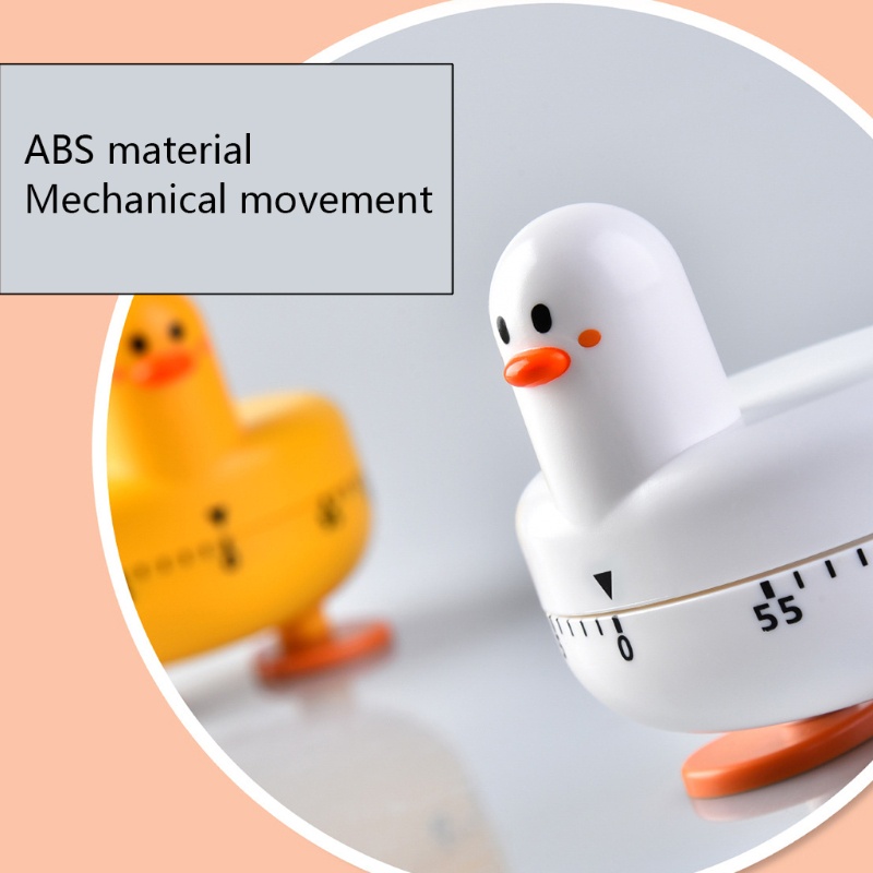 Đồng Hồ Hẹn Giờ Nấu Ăn Hình Chú Vịt Hoạt Hình Đáng Yêu