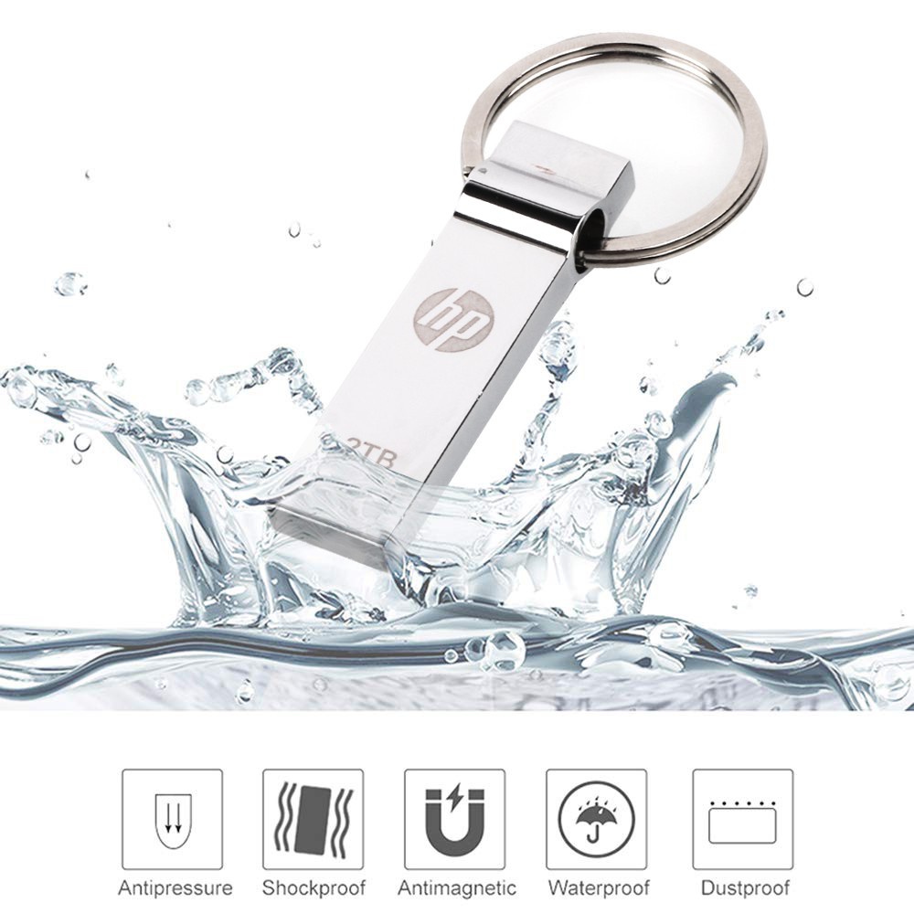 Ổ Đĩa Flash USB 3.0 2TB OTG HP Bằng Kim Loại Chống Nước Tốc Độ Cao