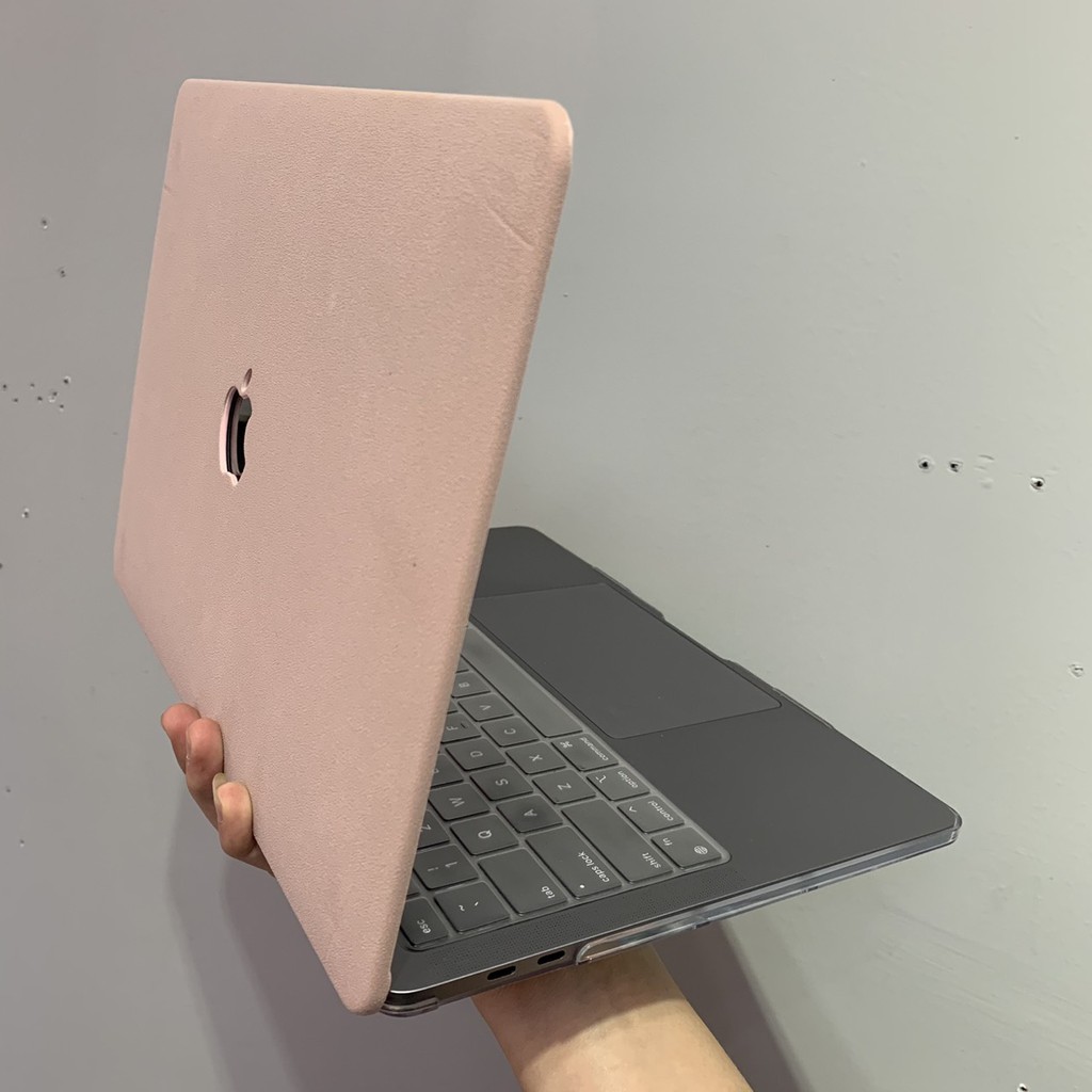 (Update M1) Case macbook, Ốp Macbook cao cấp Màu Hồng Pastel mỏng, nhẹ chống va đập tốt