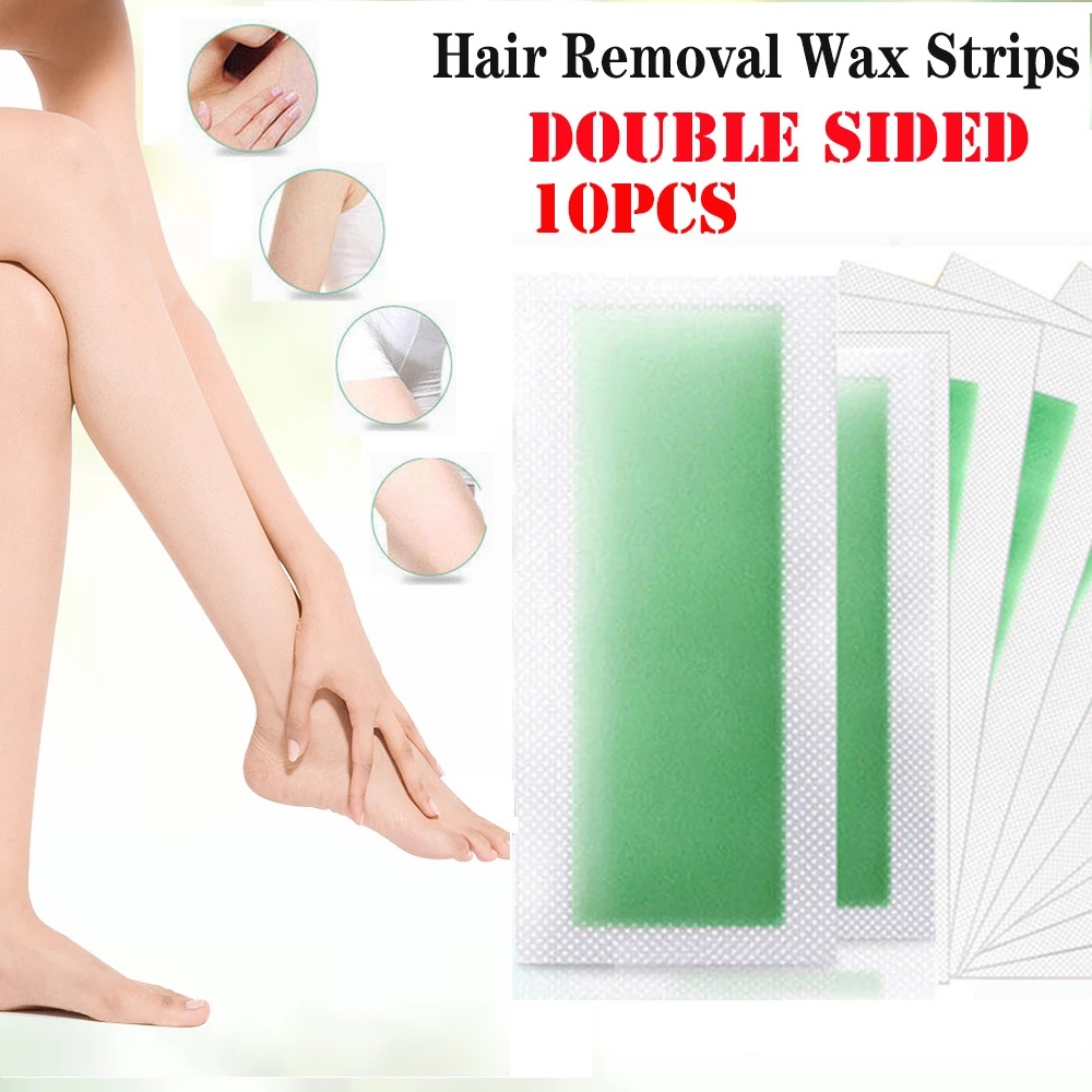 [Hàng mới về] Set 10 Miếng Dán Sáp Ong Tẩy Lông Tiện Dụng Cho Nam Nữ | BigBuy360 - bigbuy360.vn