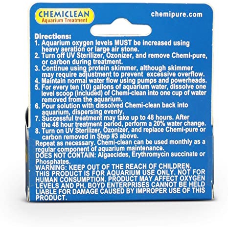 Chemi Clean - Diệt tảo đỏ, Cyano thần thánh cho bể cá biển
