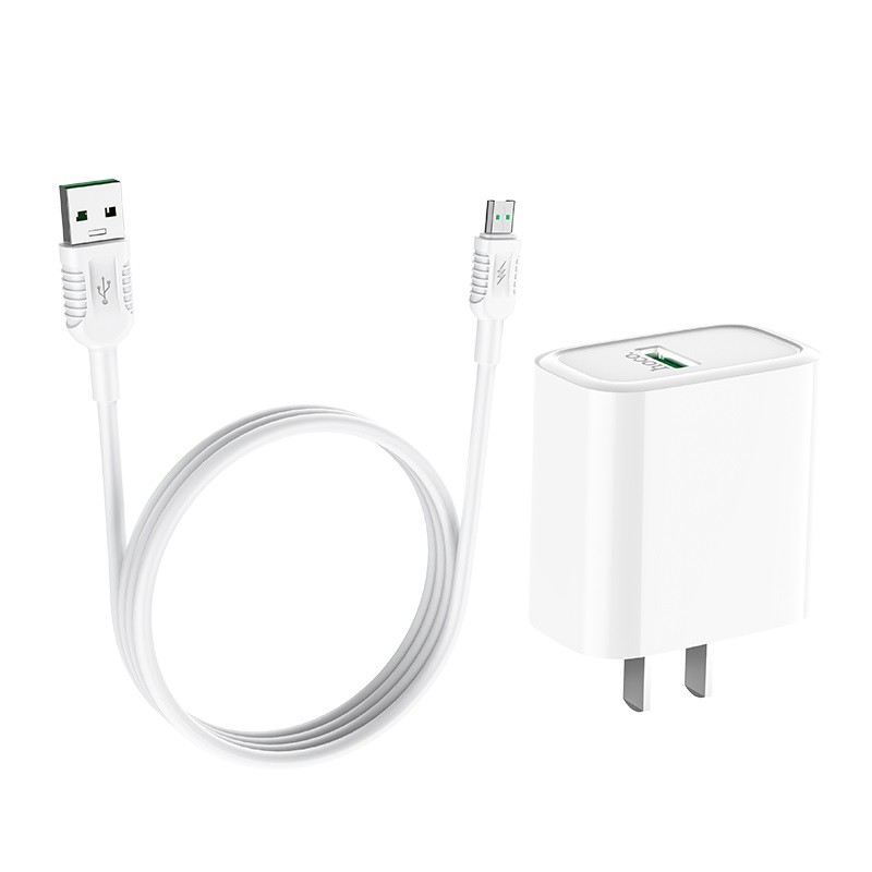 [CÁP MICRO] Bộ Sạc Nhanh Hoco C69 22.5W Sạc Nhanh QC3.0, VOOC, DASH, SUPER CHARGE - BH 1 Năm Chính Hãng - Hưng Long PC