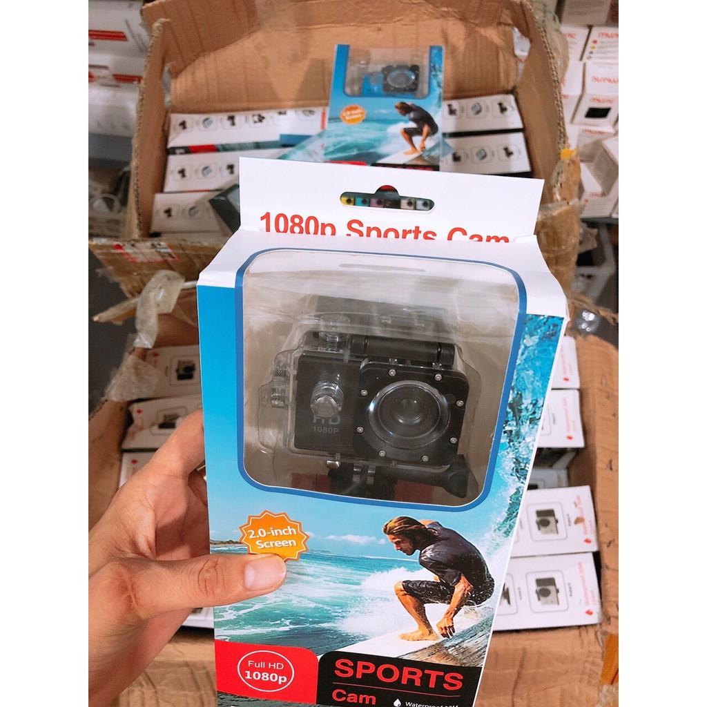 Camera chống nước giám sát hành trình Sports Cam Full HD 1080p siêu nét chất lượng cao