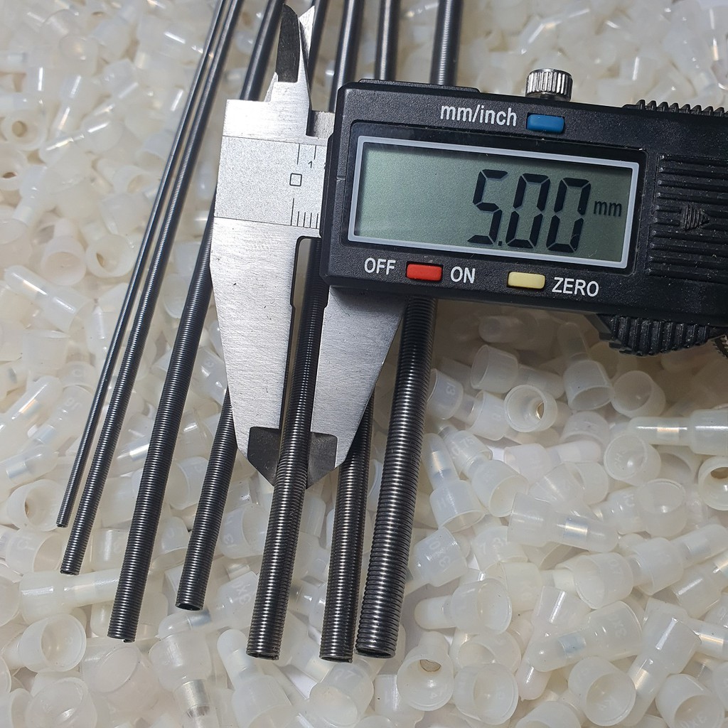 Lò xo kéo, đường  kính ngoài 2-3-4-5-6-8-10-12mm dài 200mm