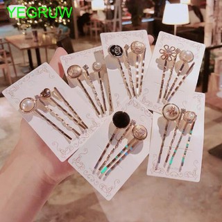 Set 4 kẹp tóc phong cách cổ điển thanh lịch dành cho nữ