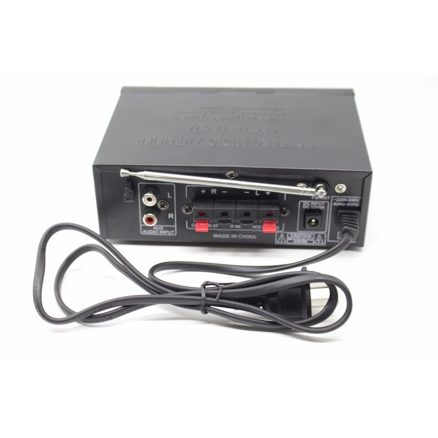 Ampli LDZS AV-136 12V/220V bluetooth KARAOKE 300W x 300W