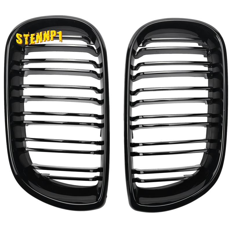 Set 2 Lưới Tản Nhiệt Gắn Mui Xe Bmw E46 4 Door 4d 3 Series 2002-2005