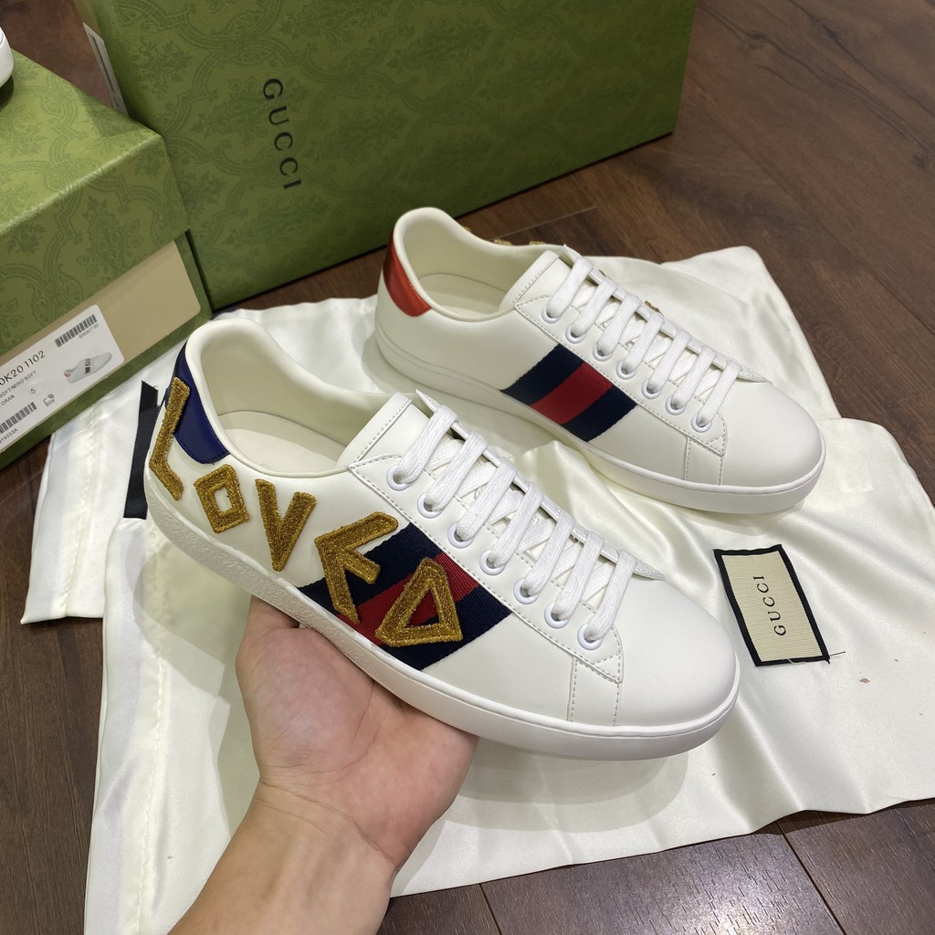 👟HIGH FASHION👟 Giày Sneaker Gucci like Authentic 1-1 on web 2021 fullbox phụ kiện túi thẻ NV HV 38-44