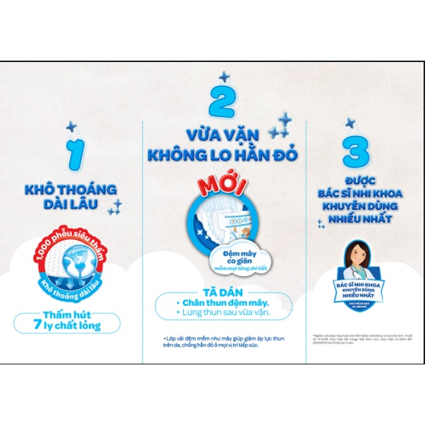 Bỉm/Tã dán sơ sinh Huggies S80 loại tràm trà