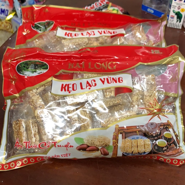Kẹo Lạc Vừng Hải Long gói 500g Đặc Sản Thái Bình