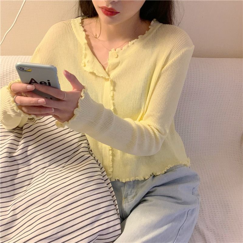 Áo Khoác cardigan Dệt Kim Mỏng Chống Nắng Cho Nữ JL-CX-28