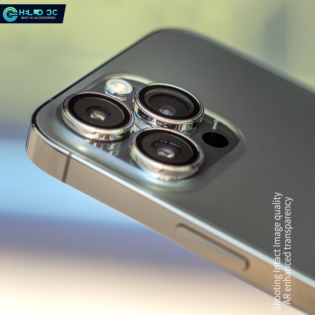 Blueo miếng dán bảo vệ camera PVD cho iphone 13/14/15 bằng thép không gỉ cho iphone 15 pro max Bảo vệ máy ảnh