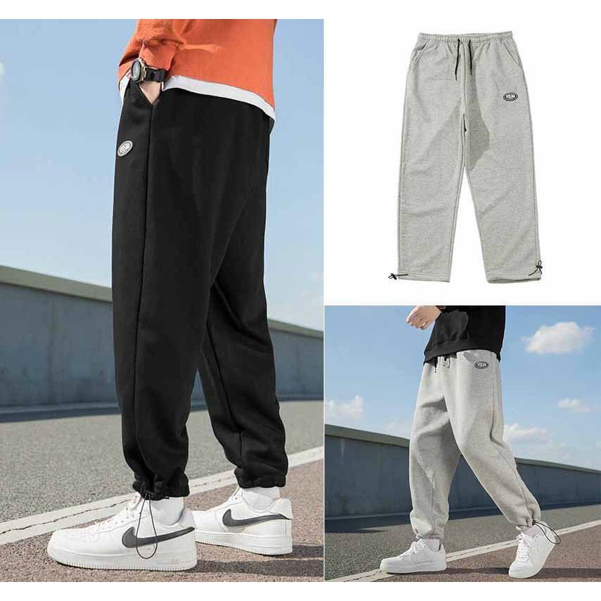 Quần Bo Gấu - Rút Dây Ống Mặc 2 Kiểu Cullotes Và Jogger UlZzang phong cách Hàn Quốc Trẻ Trung Thời Trang