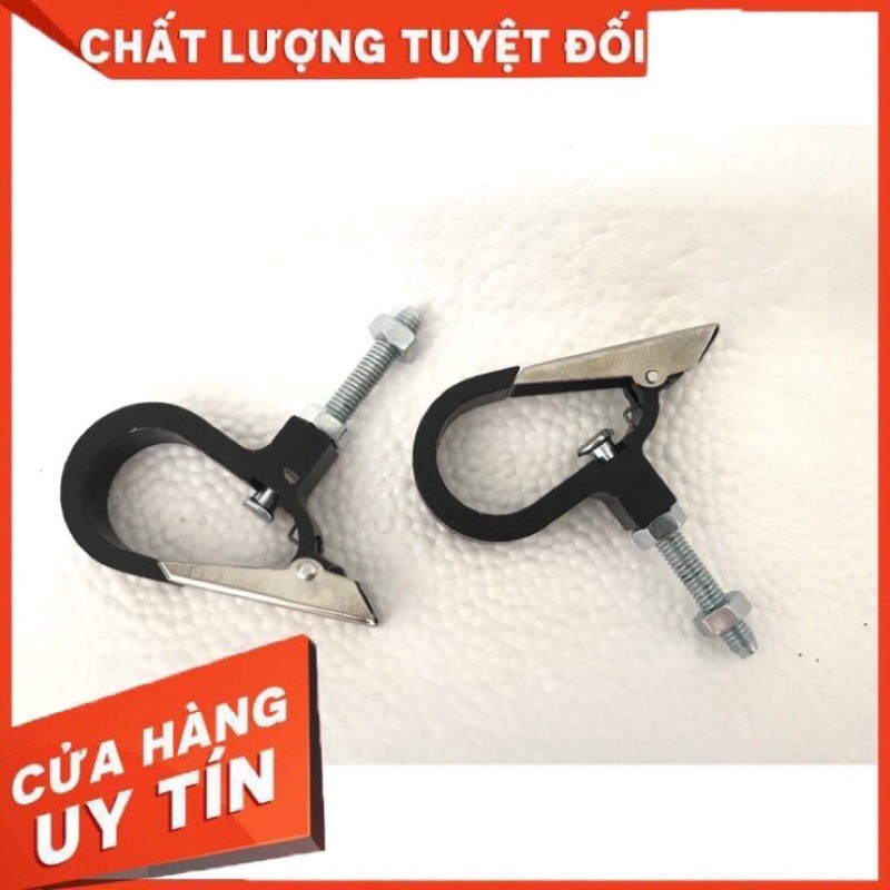 Móc treo đồ xe máy nhiều màu, 2 loại bấm và gạt.