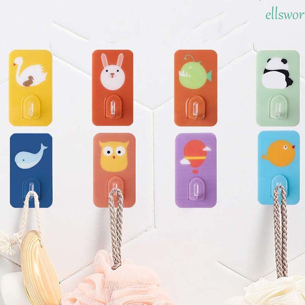 Set 1 / 10 Móc Treo Khăn Gắn Tường Tiện Lợi Giá Đỡ