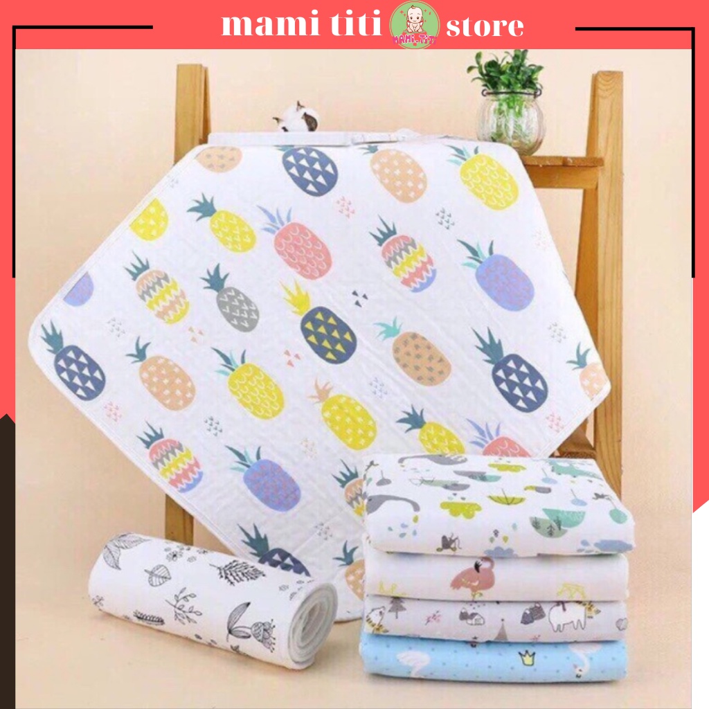 Tấm lót chống thấm sợi tre 6 lớp mềm mại [ THOÁNG KHÍ SIÊU THẤM HÚT ]