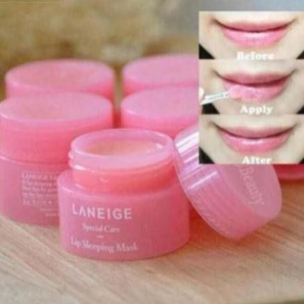 [CHÍNH HÃNG]Mặt nạ ngủ môi Laneige Lip Sleeping Mask làm hồng môi cấp tốc  mini [cam kết chính hãng 100% HÀN QUỐC]