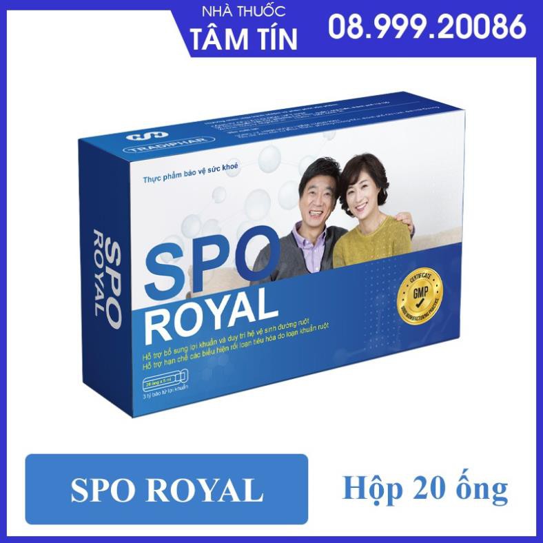 Spo royal - Bào tử lợi khuẩn cho người viêm đại tràng ( Hộp 20 ống )