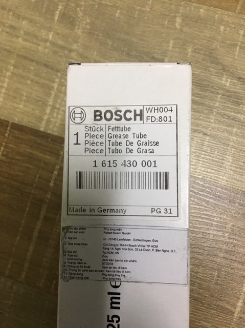 Mỡ bôi trơn cho thiết bị công cụ dung pin