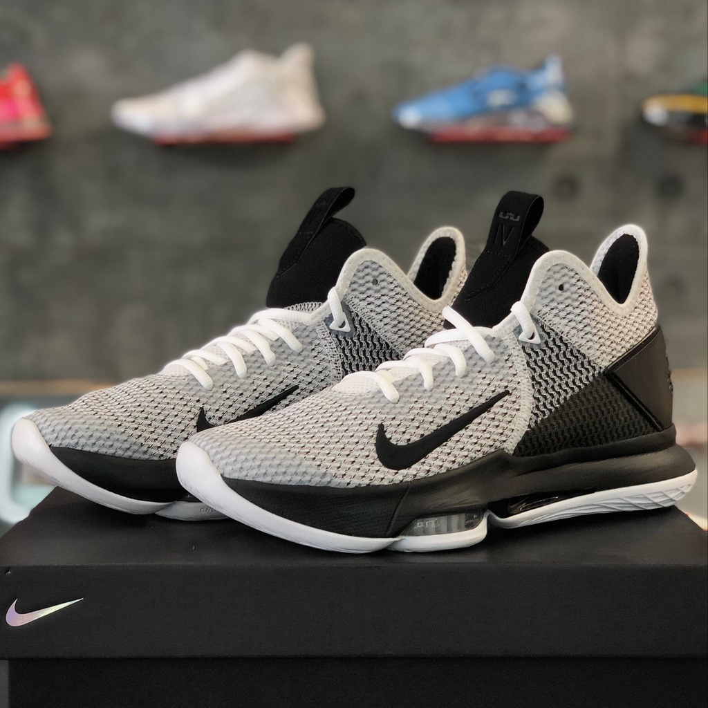Giày chính hãng NIKE LEBRON WITNESS 4 'WHITE BLACK' - BV7427101