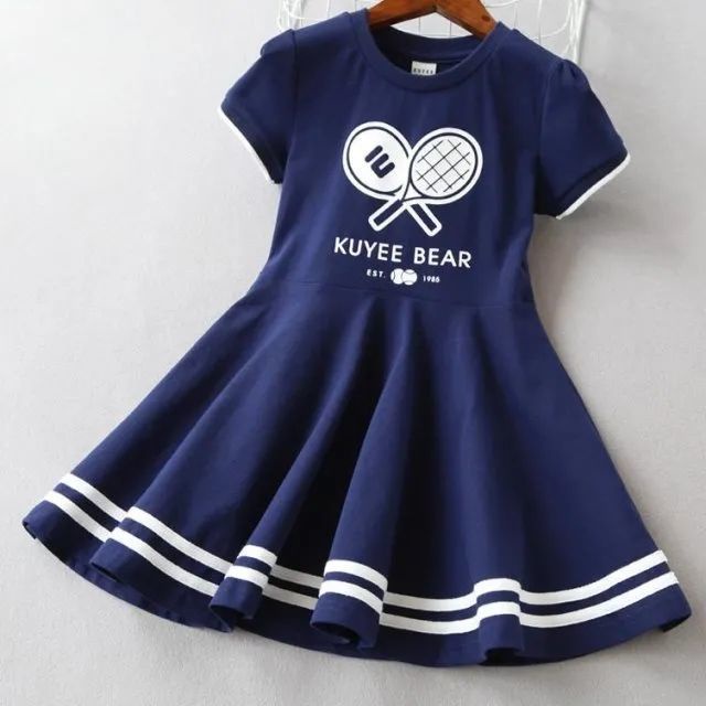Đầm Công Chúa Mùa Hè Tay Ngắn Dễ Thương Cho Bé Gái Từ 3 Đến 4 Đến 5-6 - 7 Đến 8 Đến 9 Đến 10 Đến 11 Đến 12 Tuổi