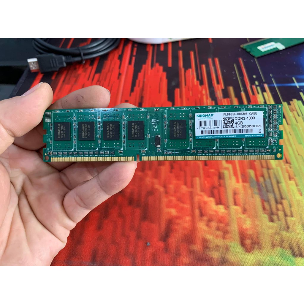 RAM KingMax 4GB DDR3 Bus 1333Mhz Chính Hãng