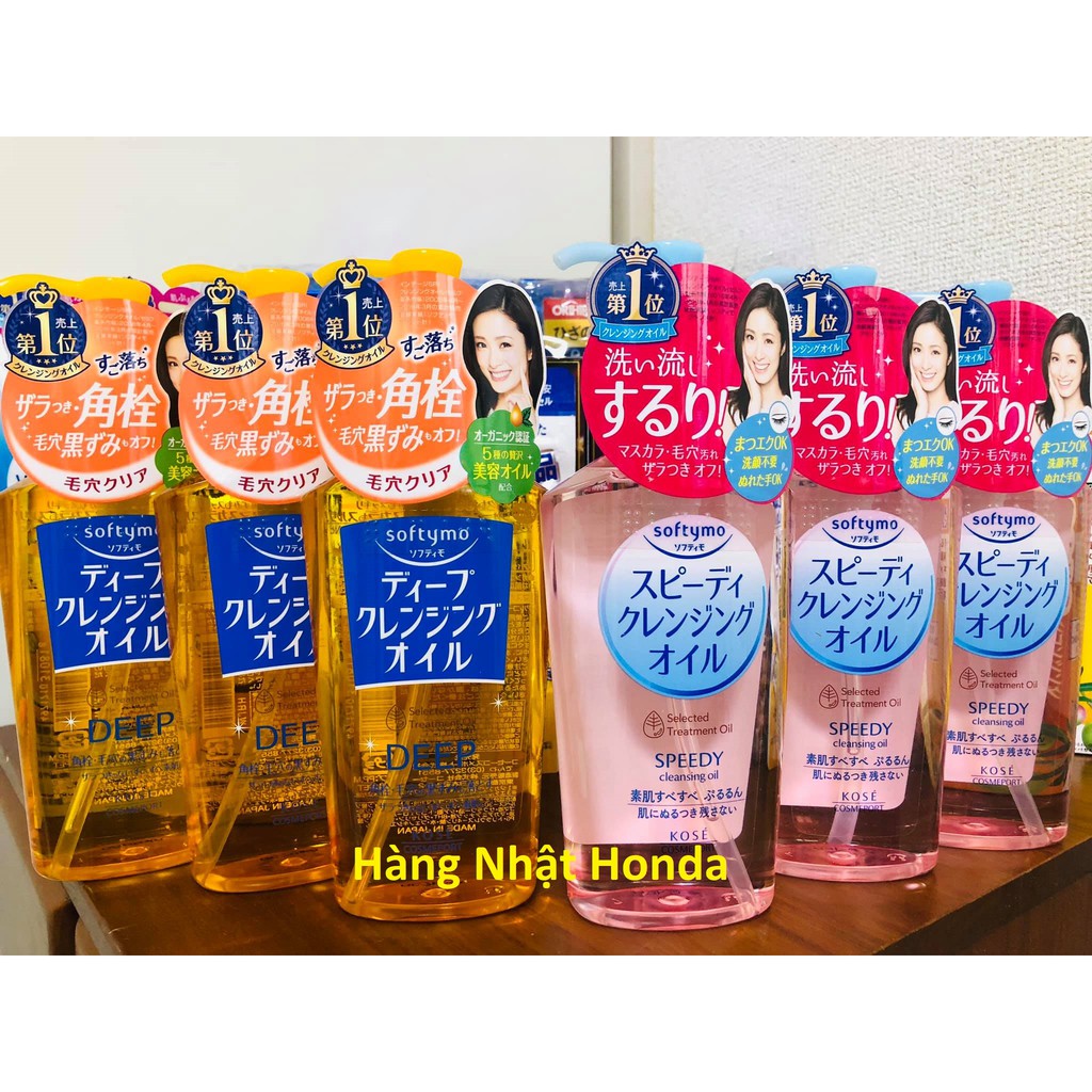 Dầu tẩy trang Kose Softymo Cleansing Nhật Bản