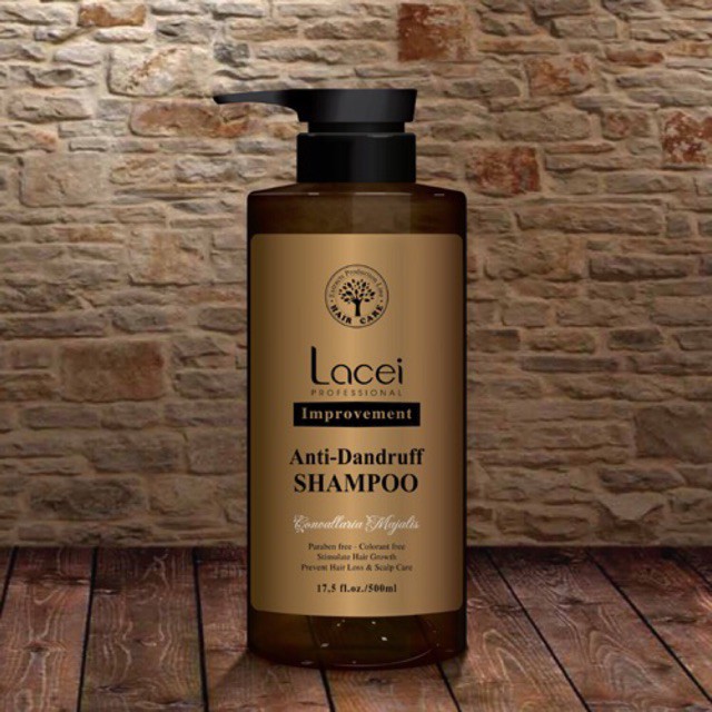 🇻🇳Lacei-ViệtNam🇻🇳Dầu gội trị gàu Anti-Dandruff IMPROVEMENT Lacei Shampoo 500ml