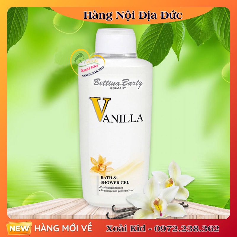 Sữa Tắm, Dưỡng Thể Hương Nước Hoa Vanilla Đức Đủ BILL | BigBuy360 - bigbuy360.vn