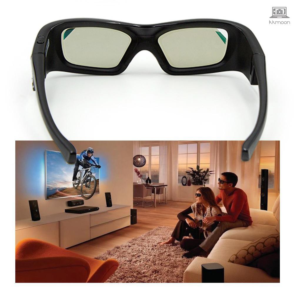 GL410 3D Glasses for Projector Full HD Active DLP Link for Optama Acer BenQ ViewSonic Sharp Dell DLP Link Projectors