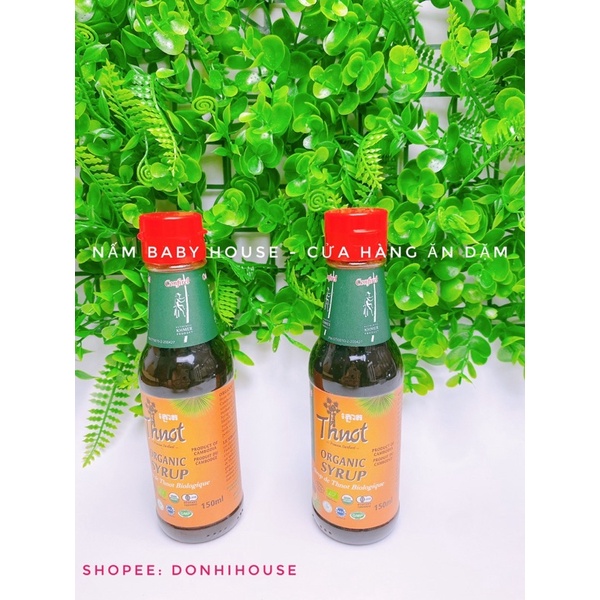 Syrup thốt nốt hữu cơ cho bé / mật thốt nốt