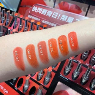 ๓ Son SHU UEMURA cam đất 582 vỏ đen (chuẩn auth bill đầy đù) ๓