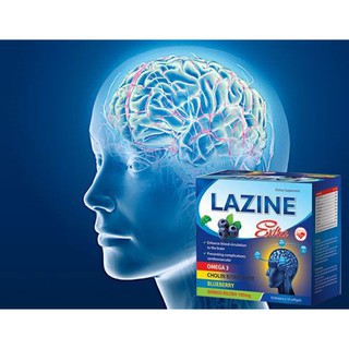 Hoạt huyết dưỡng não thảo dược  Lazine Extra Hộp 100 Viên - Tăng Cường Máu Lên Não