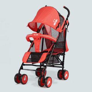 Xe đẩy 1 chiều 3 tư thế siêu gấp gọn khung thép sơn tĩnh điện Xe đẩy gấp gọn cho be sơ sinh cao cấp cỡ lớn