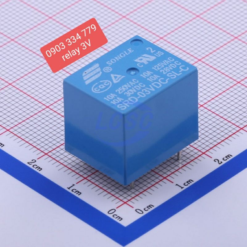 relay 3V songle SRD-03VDC-SL-C