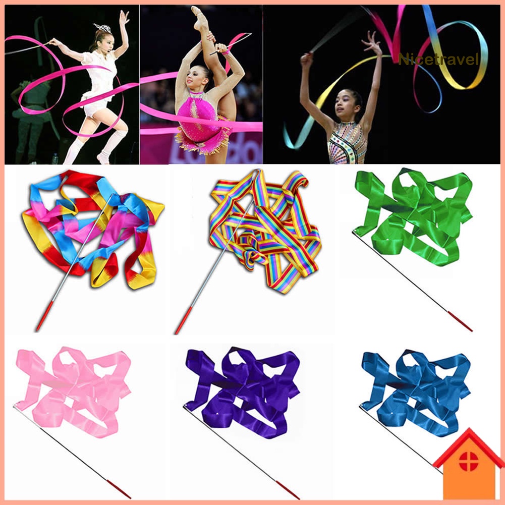 Dây Ruy Băng Nhiều Màu Dài 4M Dùng Tập Gym / Thể Hình