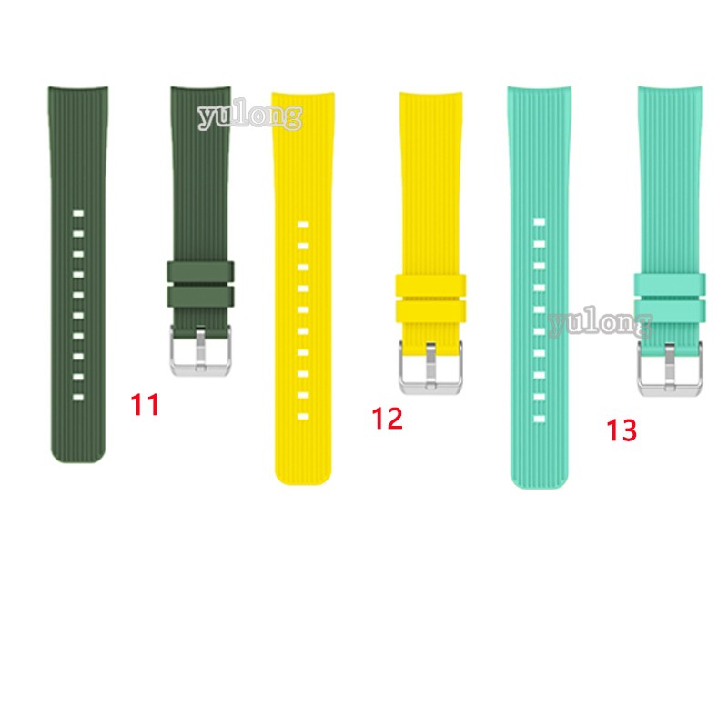 Dây Đeo Silicone Cho Đồng Hồ Thông Minh Samsung Galaxy watch Active 2 40mm 44mm watch 5 watch5 pro watch4 watch 4 classic 42mm 46mm