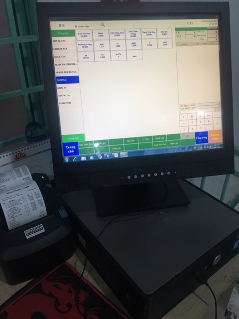 🌎 Bộ Máy Tính Tiền Màn Hình Cảm Ứng Hp Nhật Bản Model HPl 5006tm 🌟 | BigBuy360 - bigbuy360.vn