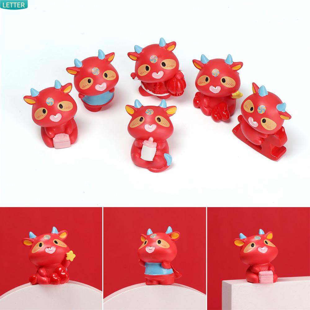 Đồ trang trí Bò Mini Trang Trí Tiểu Cảnh