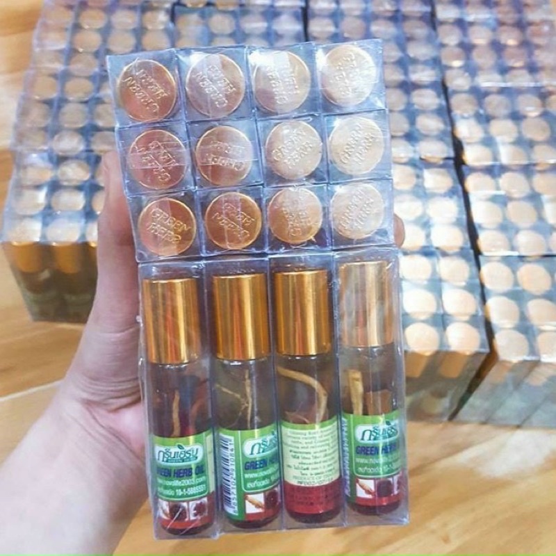 1 chai dầu lân sâm thái lan nắp vàng