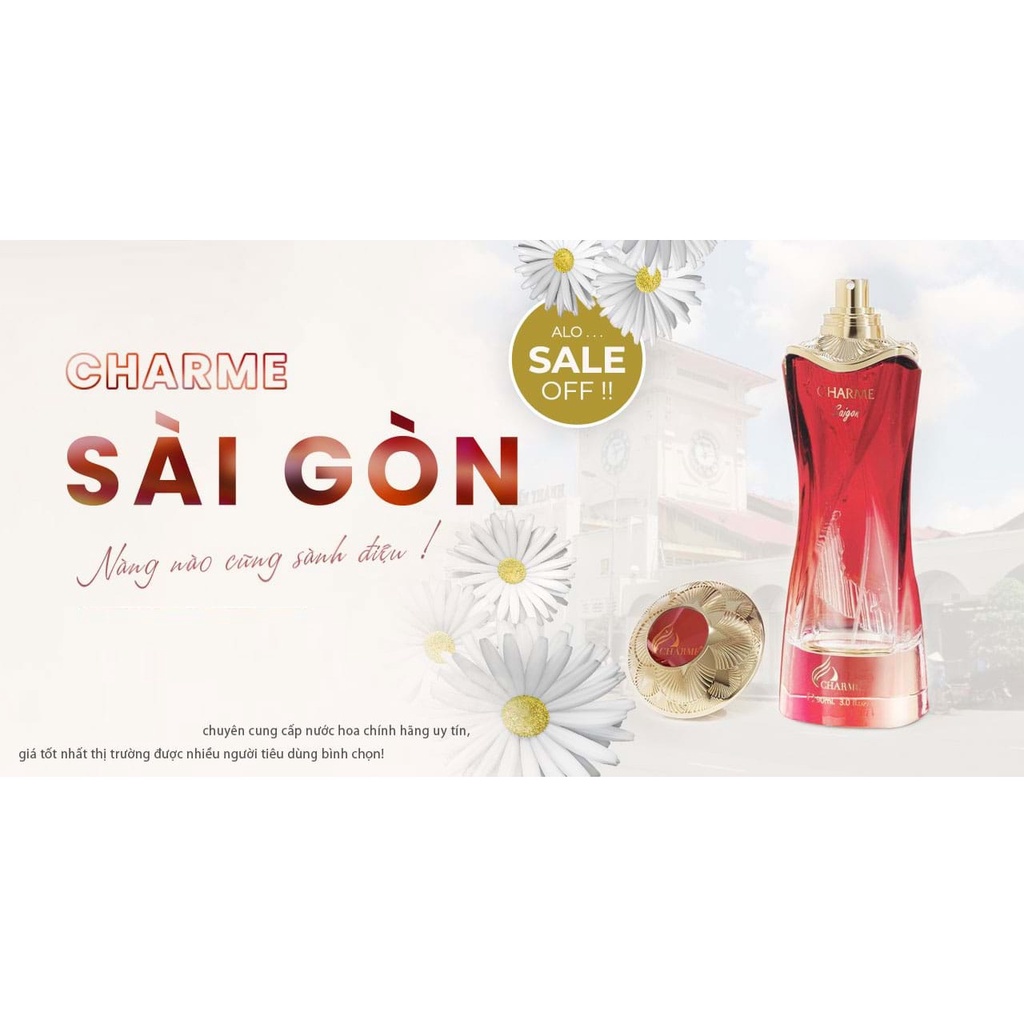 Nước hoa nữ Charme Sai Gon 90ml Trẻ trung lãng mạn sinh động