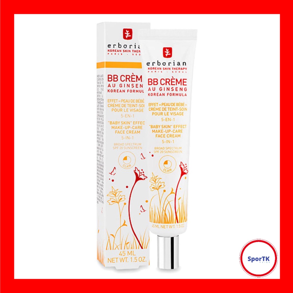 Kem nền BB 15ml/45ml 5 trong 1 phong cách Hàn Quốc