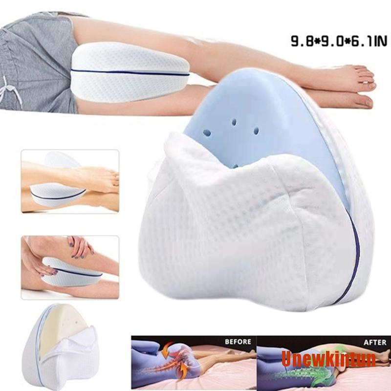 UNEW Body Memory Cotton Leg Pillow Foam Pillow Sleeping Back Hip Joint Pain Re