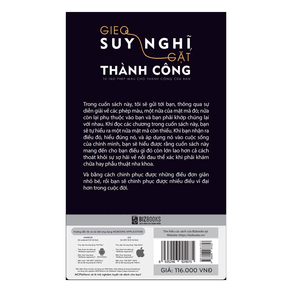 Sách - Gieo suy nghĩ gặt thành công