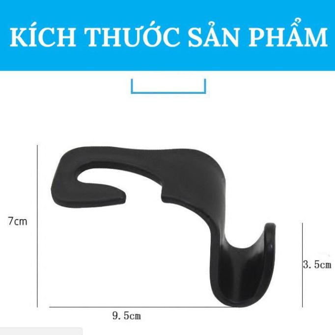 Móc Treo Đồ chữ S sau ghế ô tô- tính hữu dụng cao phù hợp với mọi loại xe hơi