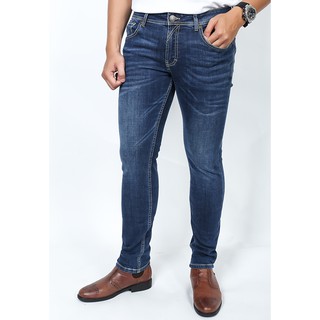 Quần Jeans nam Owen màu xanh Slim QJD91397