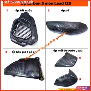 💥 BỘ CARBON 5 MÓN CHO LEAD 2017 -  2019 ( GIÁ LẺ TỪNG MÓN ) HÀNG ARTISTA LOẠI 1 💥
