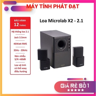 Loa máy tính microlab x2 2.1
