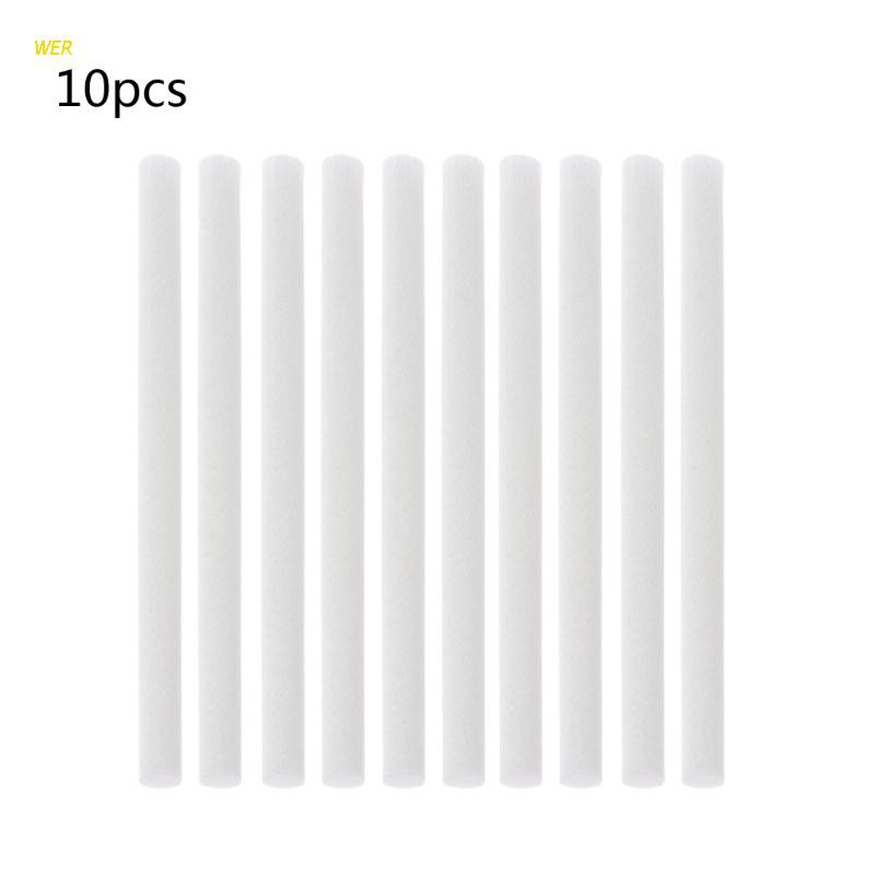 10 Thanh cotton lọc máy phun sương tạo độ ẩm không khí kích thước 8mm x 130mm tiện dụng
