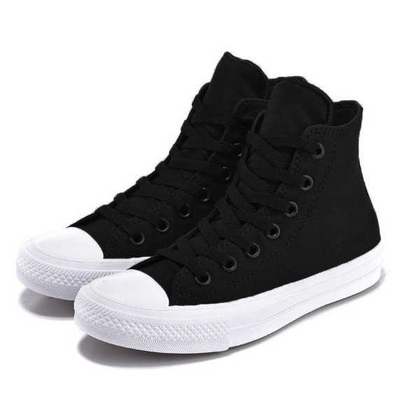 Giày Sneaker Ck2 Cổ Cao Đen Nữ